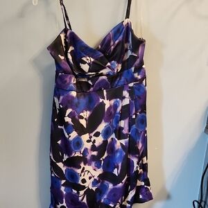 Forever 21 Purple and Black Dress